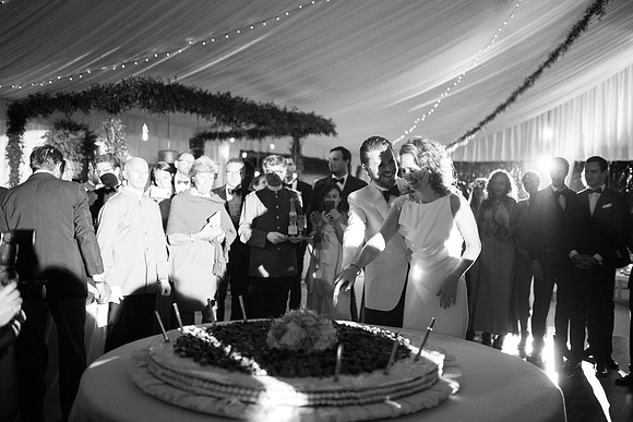 Caroline & Luciano Tattoni wedding