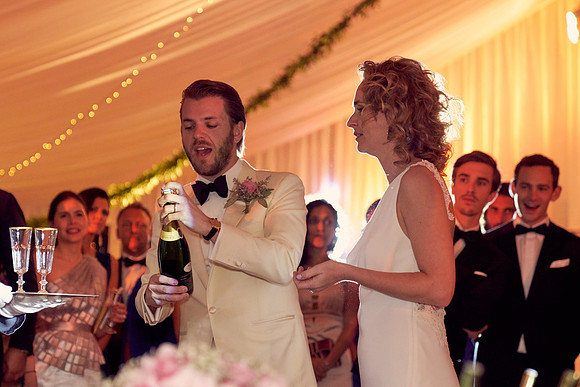 Caroline & Luciano Tattoni wedding