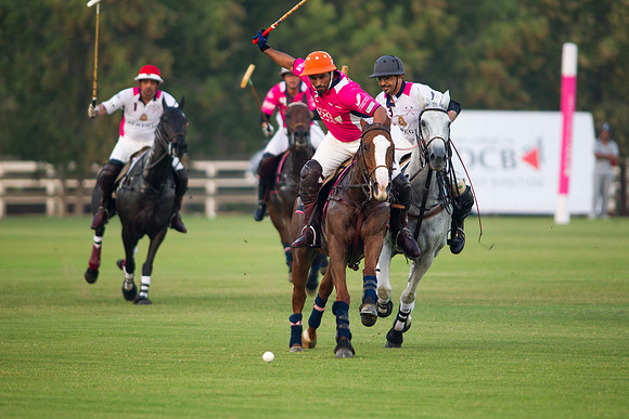 Polo Match at Ghantoot Polo Club - St. Regis vs ADCB for the Pink Polo Day charity