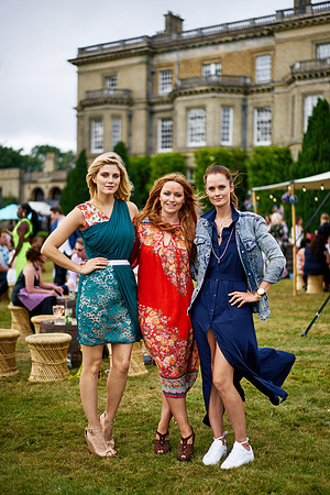 Ashley James, Arielle Free and Charlotte DeCarle at The Hedsor H