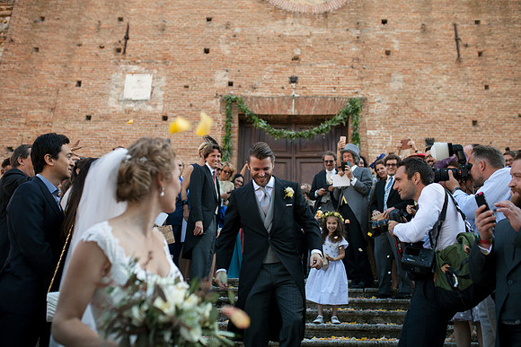 Caroline & Luciano Tattoni wedding