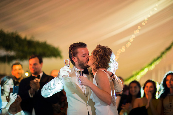 Caroline & Luciano Tattoni wedding