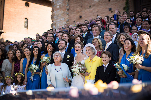 Caroline & Luciano Tattoni wedding