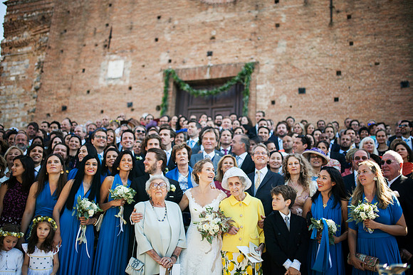 Caroline & Luciano Tattoni wedding