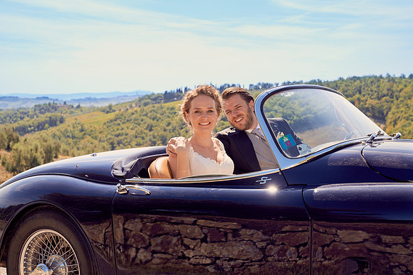 Caroline & Luciano Tattoni wedding