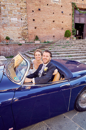 Caroline & Luciano Tattoni wedding