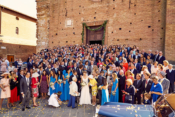 Caroline & Luciano Tattoni wedding