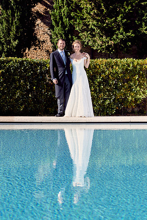Caroline & Luciano Tattoni wedding