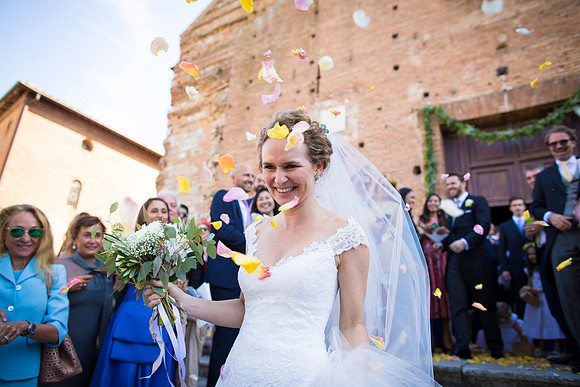 Caroline & Luciano Tattoni wedding