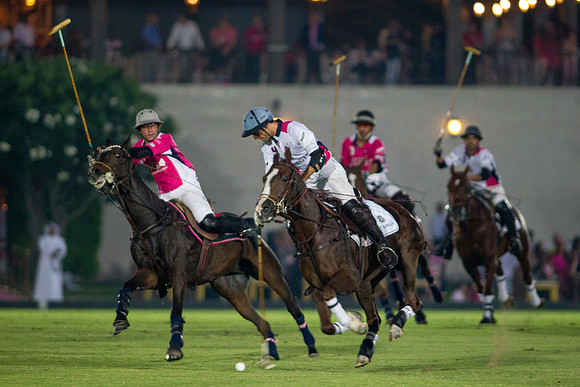 Polo Match at Ghantoot Polo Club - St. Regis vs ADCB for the Pink Polo Day charity