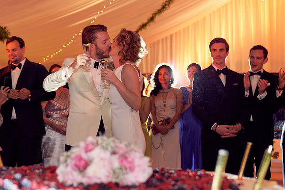 Caroline & Luciano Tattoni wedding