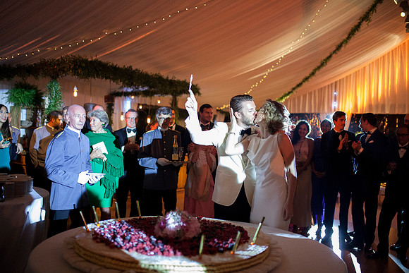 Caroline & Luciano Tattoni wedding