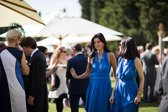 Caroline & Luciano Tattoni wedding