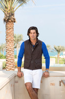 Nacho Figueras in Ralph Lauren at the St. Regis Hotel for the RAKE magazine.