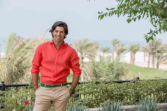 Nacho Figueras in Ralph Lauren at the St. Regis Hotel for the RAKE magazine.