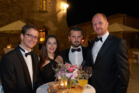Caroline & Luciano Tattoni wedding