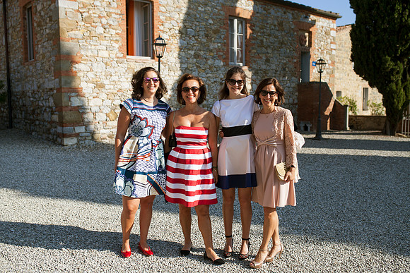 Caroline & Luciano Tattoni wedding