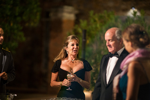 Caroline & Luciano Tattoni wedding