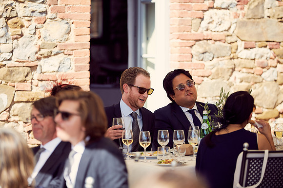 Caroline & Luciano Tattoni wedding