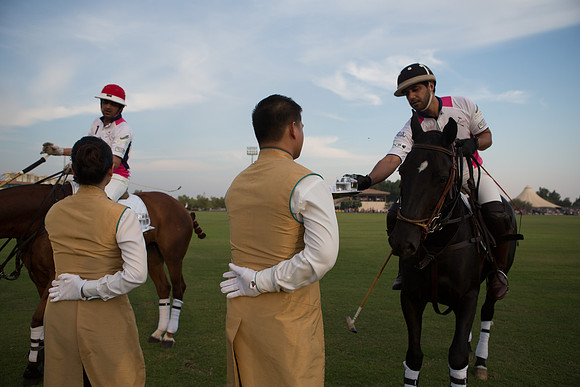 Polo Match at Ghantoot Polo Club - St. Regis vs ADCB for the Pink Polo Day charity