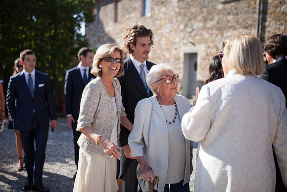 Caroline & Luciano Tattoni wedding