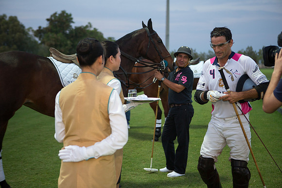 Polo Match at Ghantoot Polo Club - St. Regis vs ADCB for the Pink Polo Day charity