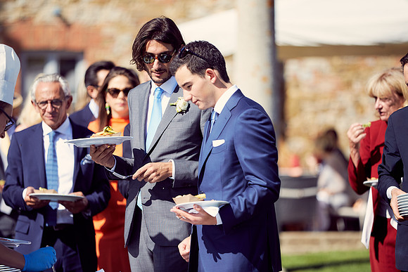 Caroline & Luciano Tattoni wedding