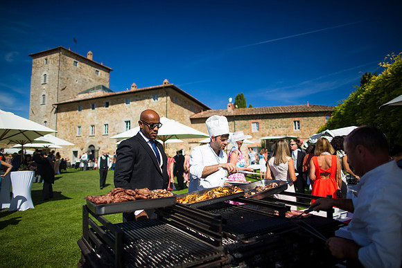Caroline & Luciano Tattoni wedding