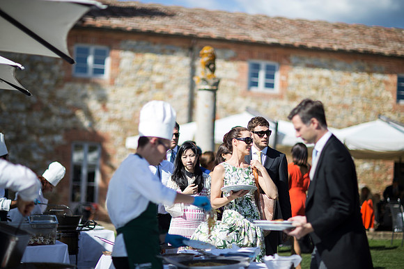 Caroline & Luciano Tattoni wedding