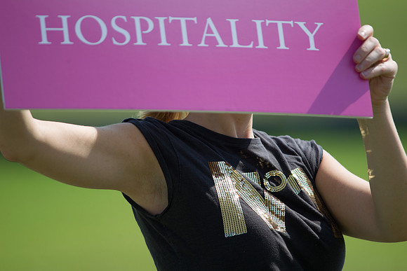 Polo Match at Ghantoot Polo Club - St. Regis vs ADCB for the Pink Polo Day charity