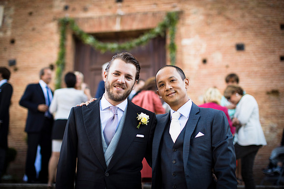 Caroline & Luciano Tattoni wedding