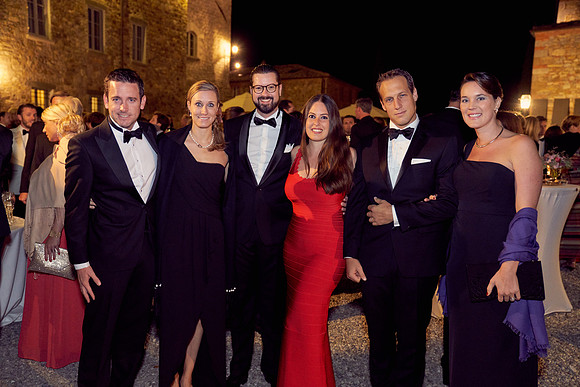 Caroline & Luciano Tattoni wedding