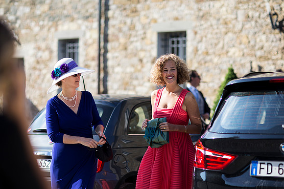 Caroline & Luciano Tattoni wedding