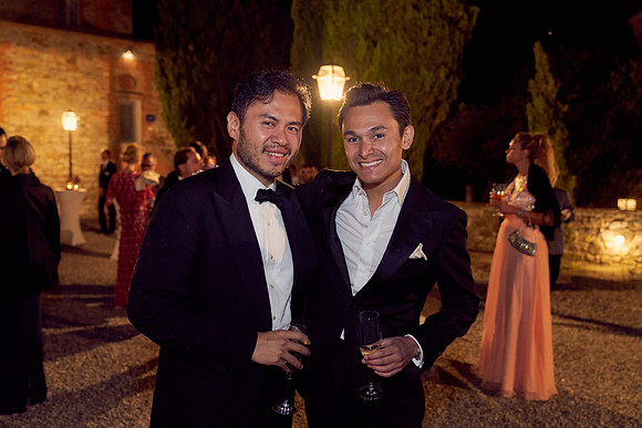 Caroline & Luciano Tattoni wedding