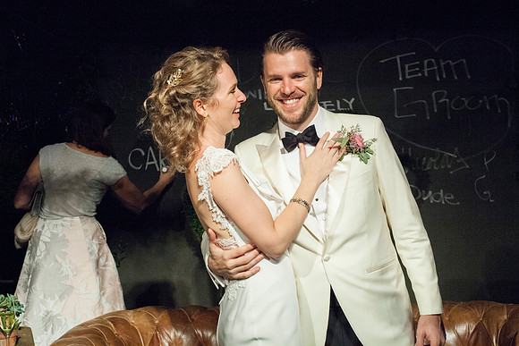 Caroline & Luciano Tattoni wedding