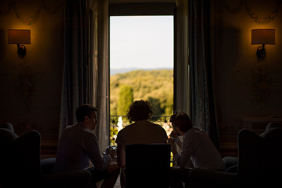 Caroline & Luciano Tattoni wedding