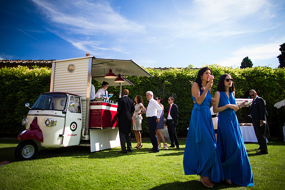 Caroline & Luciano Tattoni wedding