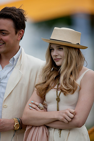 Chloe Moretz - Veuve Clicquot Gold Cup Polo 2011