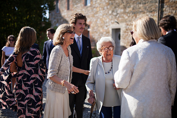 Caroline & Luciano Tattoni wedding