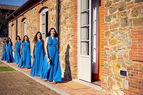 Caroline & Luciano Tattoni wedding
