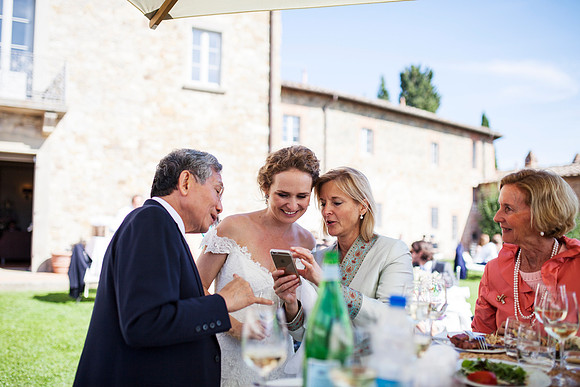 Caroline & Luciano Tattoni wedding