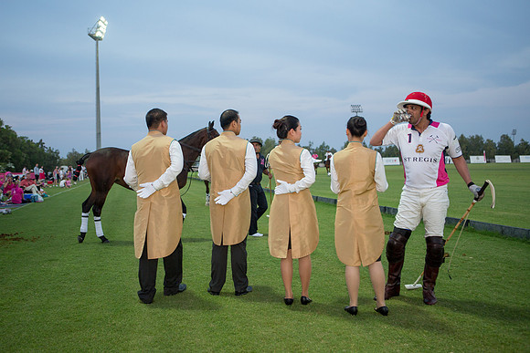 Polo Match at Ghantoot Polo Club - St. Regis vs ADCB for the Pink Polo Day charity