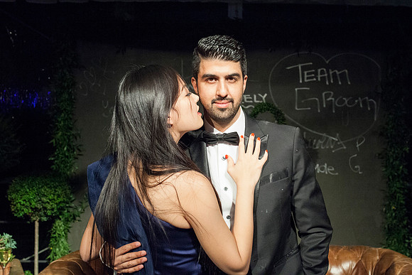 Caroline & Luciano Tattoni wedding