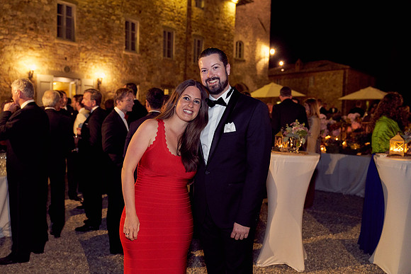 Caroline & Luciano Tattoni wedding