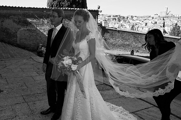 Caroline & Luciano Tattoni wedding