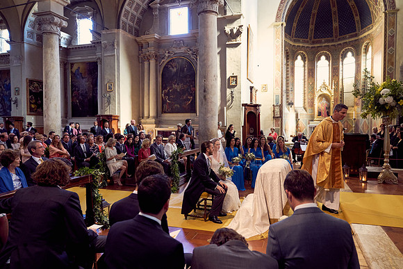 Caroline & Luciano Tattoni wedding
