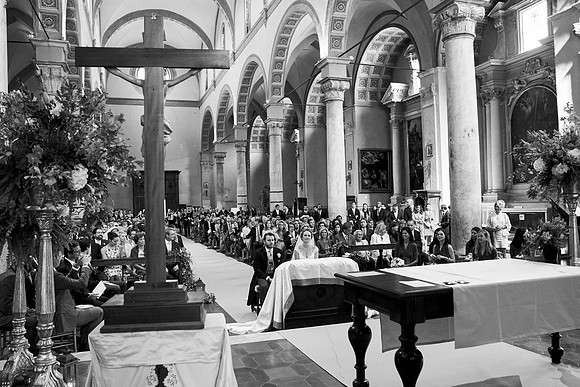 Caroline & Luciano Tattoni wedding