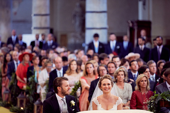 Caroline & Luciano Tattoni wedding
