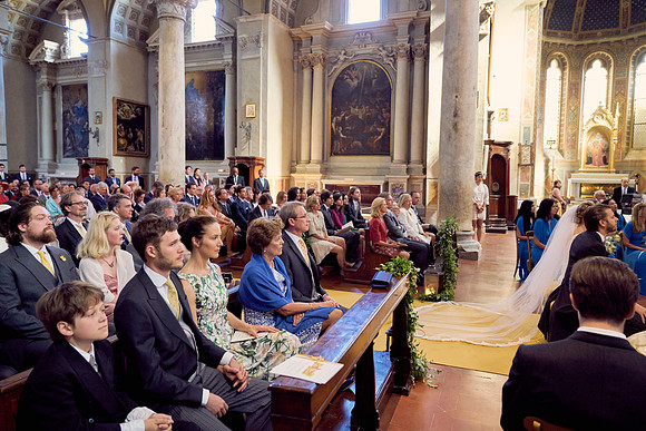 Caroline & Luciano Tattoni wedding
