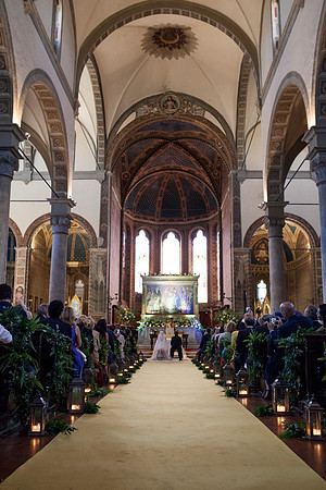 Caroline & Luciano Tattoni wedding